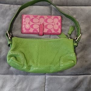 Coach purse coach wallet